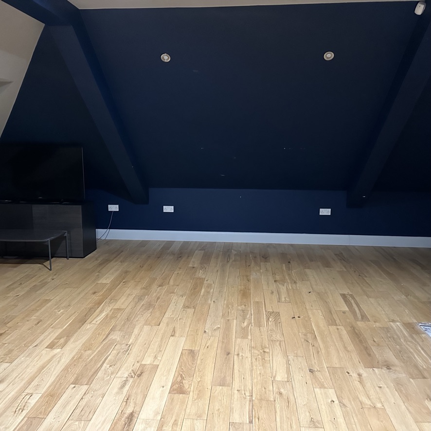 Loft room before transformation